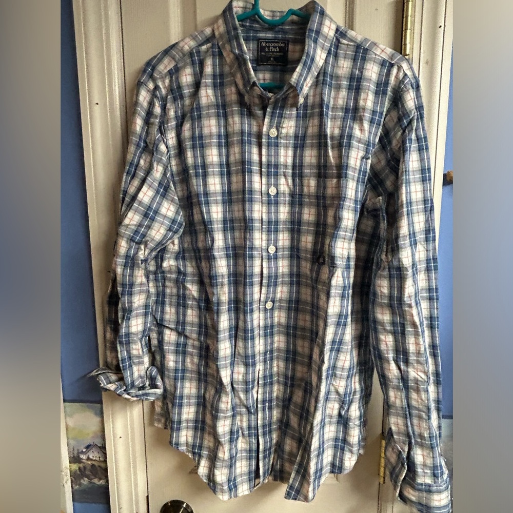 ABERCROMBIE & FITCH MENS PLAID BRAND NEW WITH TAGS